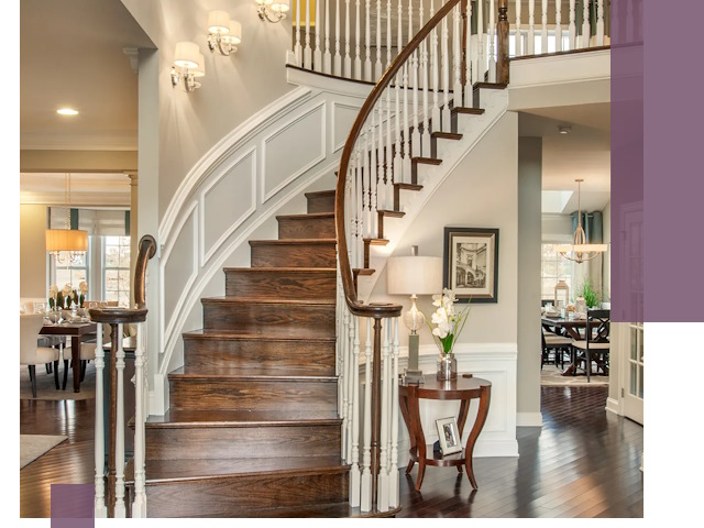 Изготовление лестниц под ключ в Петергофе — металлокаркас и отделка