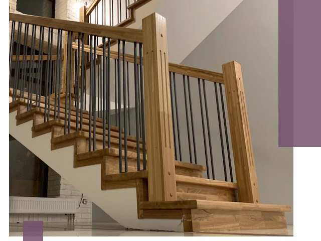 Реставрация деревянных и металлических лестниц в Петергофе