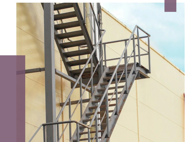 Пожарные лестницы в Петергофе от 12553 руб. — монтаж и продажа | ПРОЛЁТ-Птф