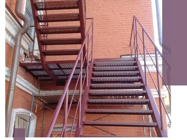 Демонтаж пожарных лестниц быстро и безопасно в Петергофе