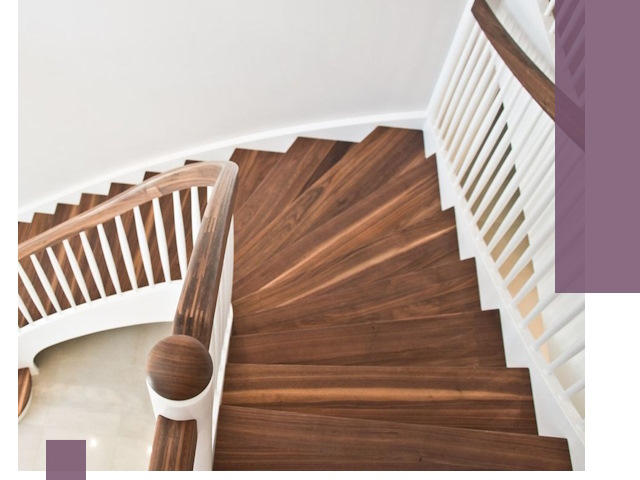 Деревянные лестницы под ключ в Петергофе — изготовление и монтаж