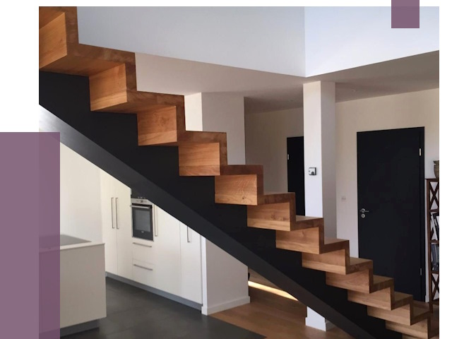 Изготовление деревянных лестниц в Петергофе от 88919 руб. | ПРОЛЁТ-Птф