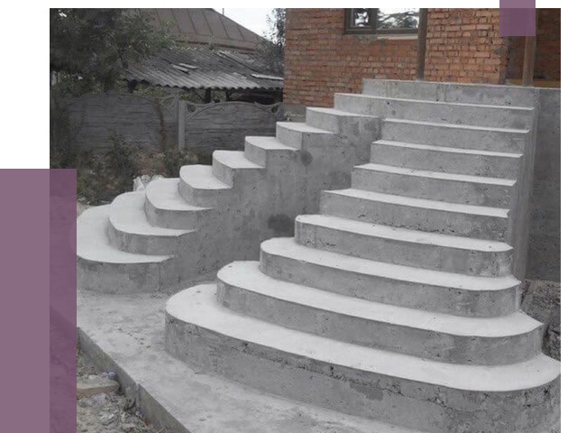 Монтаж бетонных лестниц в Петергофе от 4394 руб. 