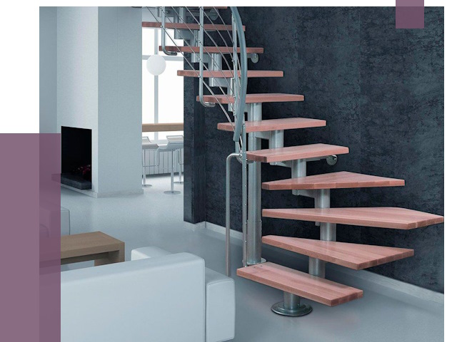 Модульные лестницы в Петергофе от 17261 руб. — купить в ПРОЛЁТ-Птф