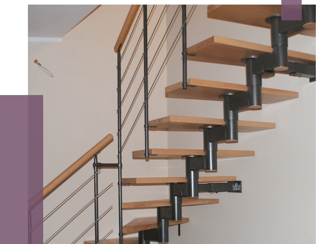 Изготовление модульных лестниц в Петергофе от 11769 руб. 