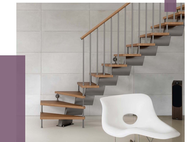 Монтаж модульных лестниц в Петергофе от 6486 руб. 