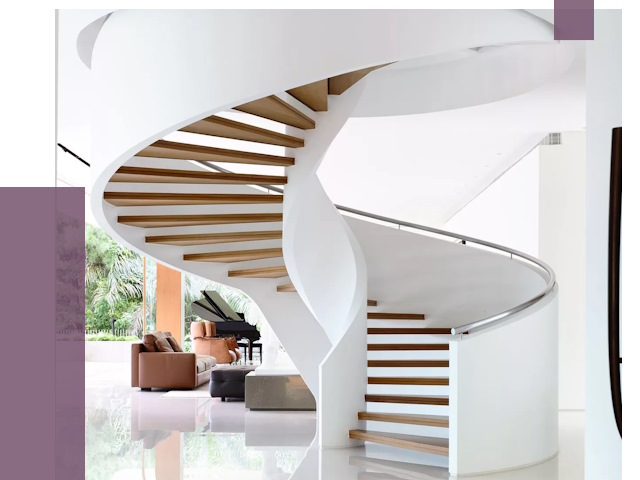 Винтовые лестницы в Петергофе под ключ от 49690 руб. | ПРОЛЁТ-Птф