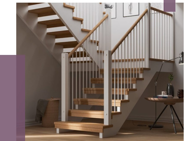 Маршевые лестницы в Петергофе от 38967 руб. — монтаж | ПРОЛЁТ-Птф