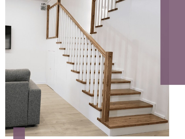 Изготовление маршевых лестниц под ключ в Петергофе