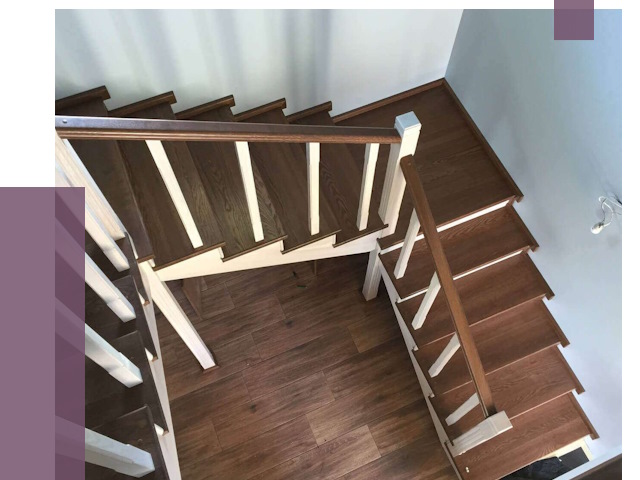 Изготовление П-образных лестниц в Петергофе от 15535 руб.