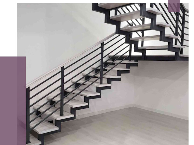 Лестницы на металлокаркасе под ключ в Петергофе от 13076 руб. | ПРОЛЁТ-Птф