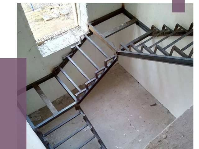 Монтаж лестниц на металлокаркасе в Петергофе от 13076 руб. — ПРОЛЁТ-Птф