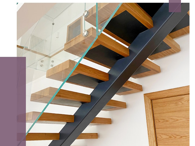 Лестницы на монокосоуре в Петергофе от 19353 руб. под ключ | ПРОЛЁТ-Птф