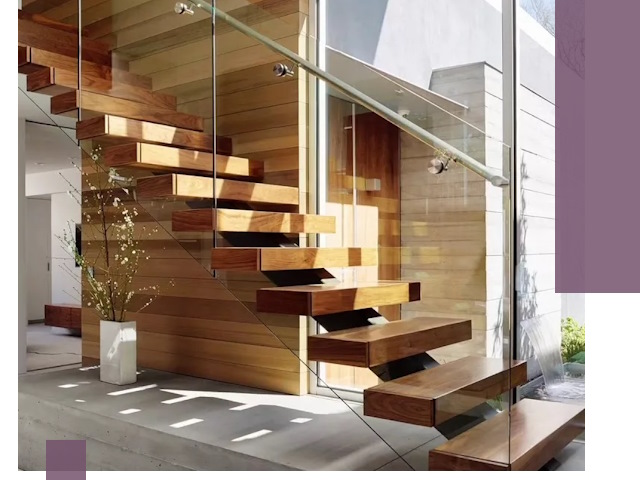 Современные лестницы на заказ в Петергофе — изготовление и монтаж