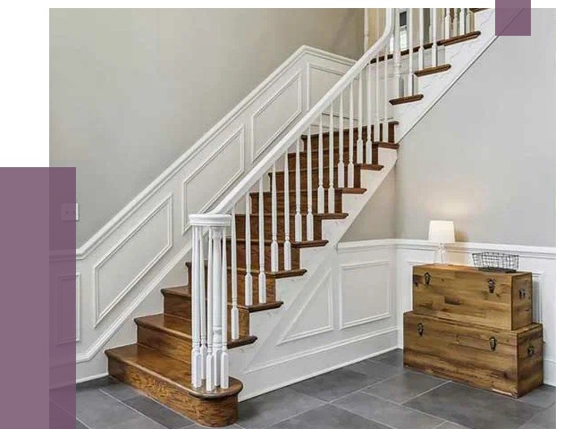 Лестницы для коттеджа в Петергофе от 130763 руб.  | ПРОЛЁТ-Птф