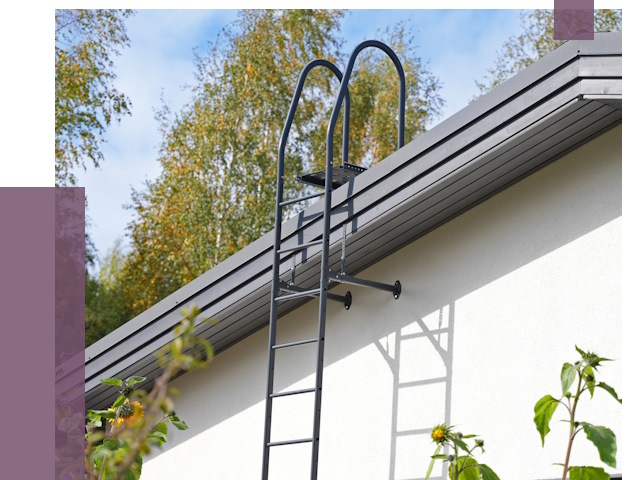 Лестницы на крышу в Петергофе от 19562 руб. — монтаж и монтаж ПРОЛЁТ-Птф