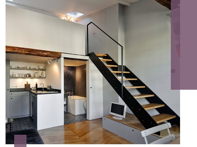 Лестницы на антресоль под ключ в Петергофе — изготовление и монтаж