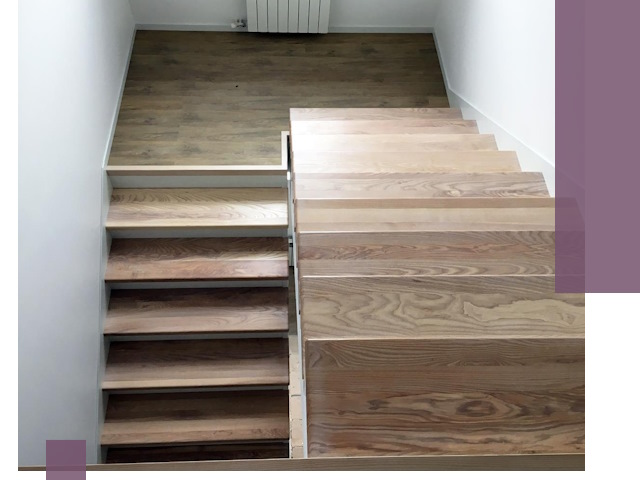 Тонировка лестниц в Петергофе: качественно и долговечно