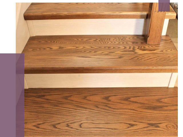 Буковые лестницы под ключ в Петергофе от 12815 руб. 