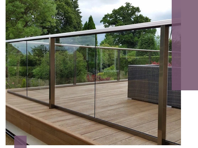 Алюминиевые перила на заказ в Петергофе — монтаж и гарантия