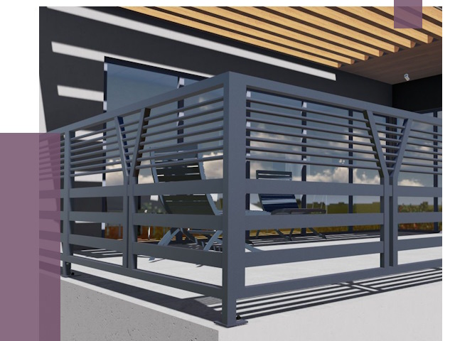 Изготовление балконных ограждений в Петергофе от 10984 руб. | ПРОЛЁТ-Птф