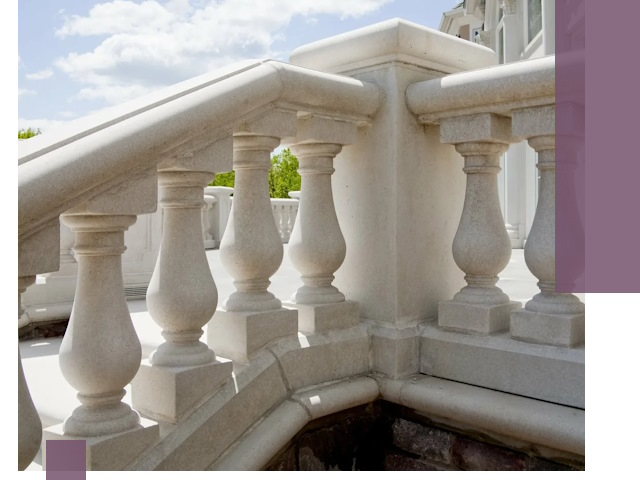 Балюстрады из металла и камня под ключ в Петергофе