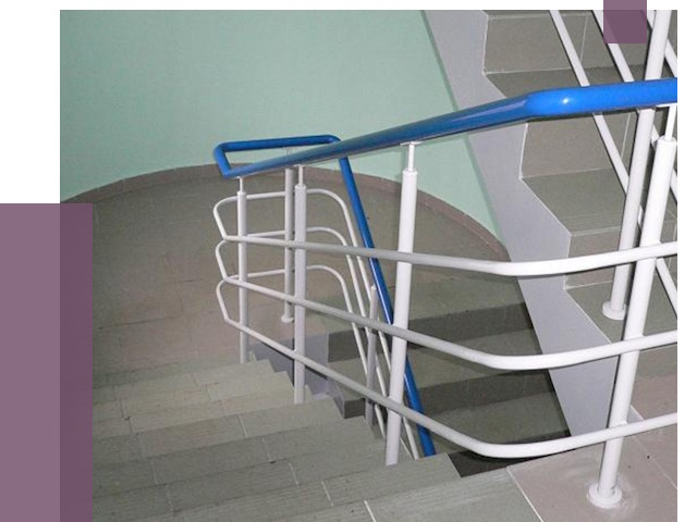 Перила в подъезде в Петергофе — установка и замена от 7584 руб. | ПРОЛЁТ-Птф