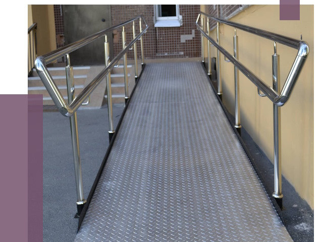 Пандусы в Петергофе от 12553 руб. — установка для инвалидов | ПРОЛЁТ-Птф