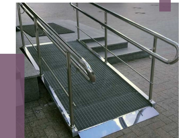 Монтаж пандусов для инвалидов в Петергофе от 8808 руб. под ключ | ПРОЛЁТ-Птф