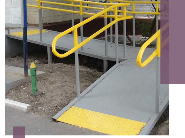 Монтаж пандусов для инвалидов в Петергофе — быстро и качественно