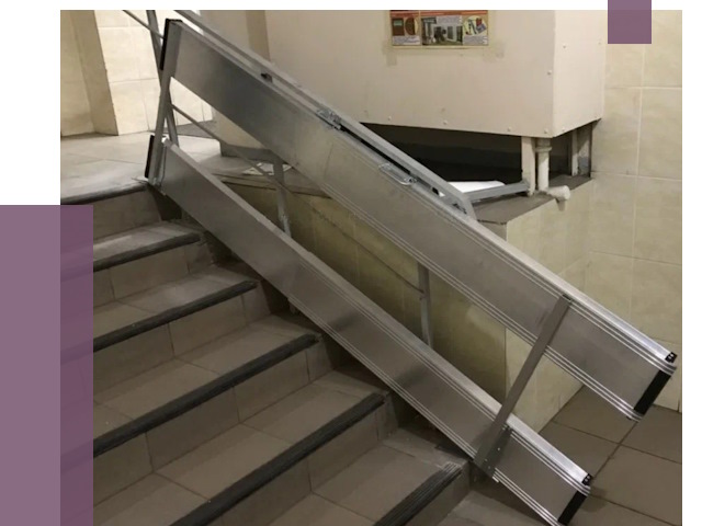 Откидные пандусы в Петергофе от 6800 руб. — купить | ПРОЛЁТ-Птф