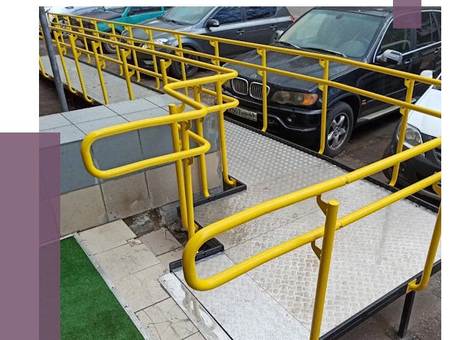 Стационарные пандусы в Петергофе от 12553 руб. | ПРОЛЁТ-Птф