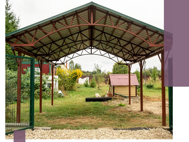 Демонтаж навесов в Петергофе — быстро и аккуратно