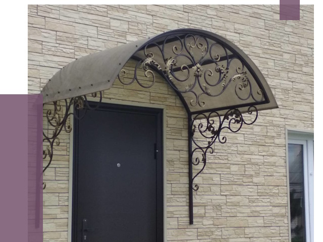 Ремонт козырьков в Петергофе от 7584 руб.  | ПРОЛЁТ-Птф