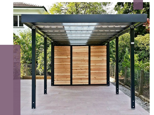 Отдельно стоящие навесы во дворе в Петергофе от 82119 руб. | ПРОЛЁТ-Птф