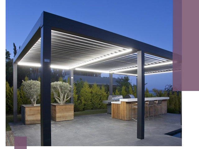 Навесы отдельно стоящие под ключ в Петергофе из металла и поликарбоната