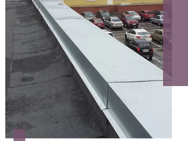 Изготовление парапетов из металла и нержавейки в Петергофе