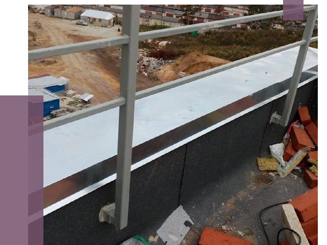 Монтаж парапетов в Петергофе от 4394 руб.  | ПРОЛЁТ-Птф