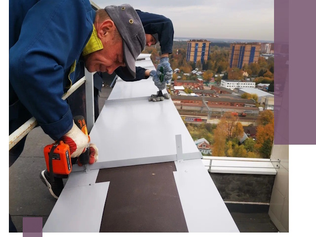 Монтаж парапетов в Петергофе — установка прочных металлических ограждений