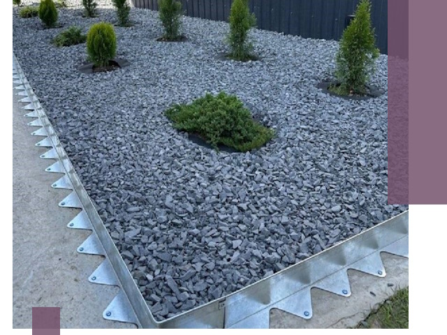 Оцинкованные металлические бордюры под заказ в Петергофе