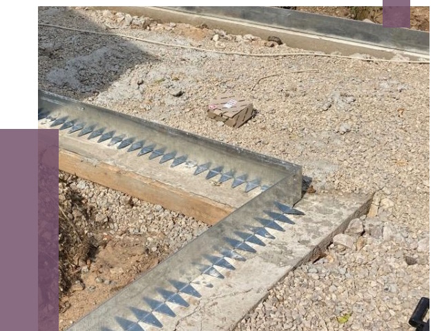 Нержавеющие бордюры в Петергофе от 4917 руб. под ключ | ПРОЛЁТ-Птф