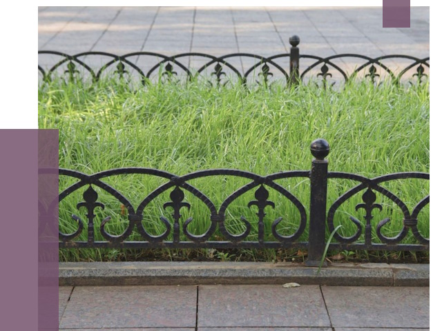 Декоративные металлические бордюры в Петергофе от 4394 руб.