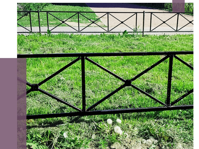 Металлические газонные ограждения в Петергофе от 4394 руб.