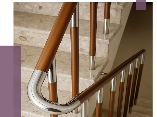 Монтаж поручней в Петергофе от 9938 руб. монтаж под ключ | ПРОЛЁТ-Птф