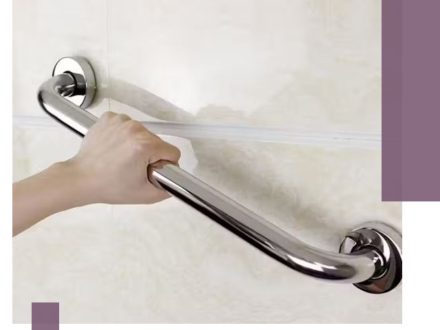 Монтаж поручней для инвалидов в Петергофе качественно и надежно